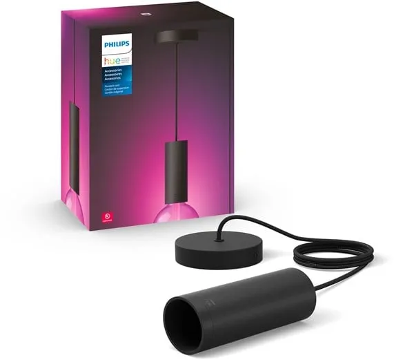 Philips Hue Lightguide pendelophæng E27 Sort